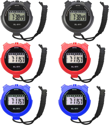 6 Stop Watches